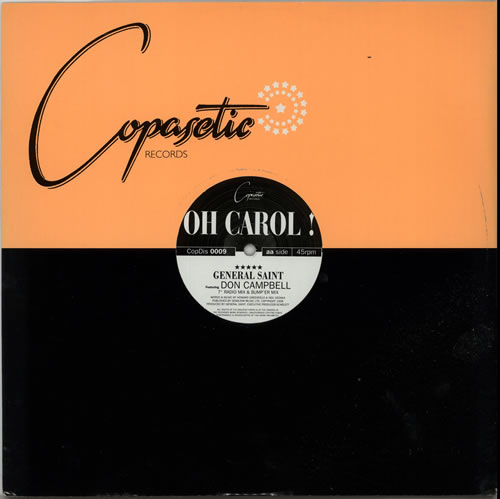 General Saint Oh Carol! 12" vinyl single (12 inch record / Maxi-single) UK G5O12OH628321