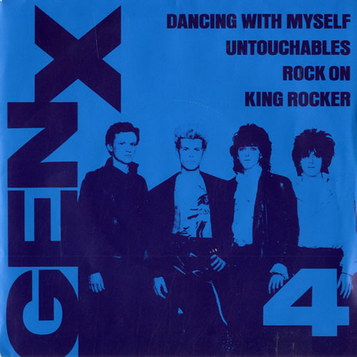Generation X 4 EP 7" vinyl single (7 inch record / 45) UK GEX07EP554390