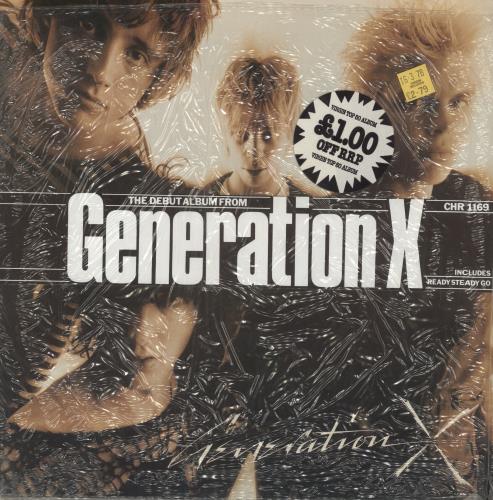 Generation X Generation X + Bellyband vinyl LP album (LP record) UK GEXLPGE865294