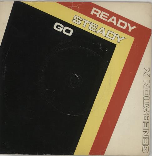 Generation X Ready Steady Go + Sleeve 7" vinyl single (7 inch record / 45) UK GEX07RE116434