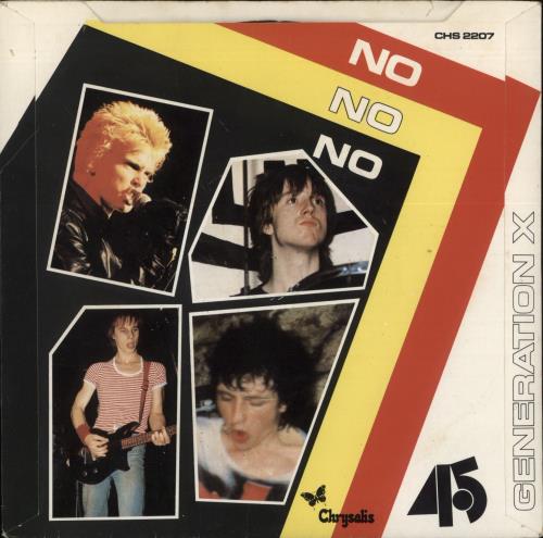 Generation X Ready Steady Go + Sleeve 7" vinyl single (7 inch record / 45) UK GEX07RE116434