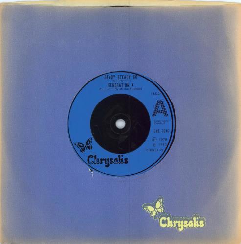 Generation X Ready Steady Go 7" vinyl single (7 inch record / 45) UK GEX07RE783607