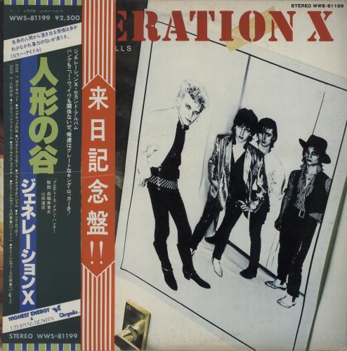 Generation X Valley Of The Dolls + Double Obi vinyl LP album (LP record) Japanese GEXLPVA543002