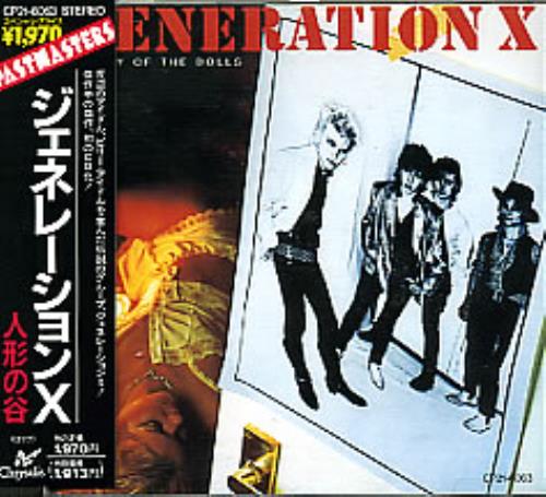 Generation X Valley Of The Dolls CD album (CDLP) Japanese GEXCDVA282038