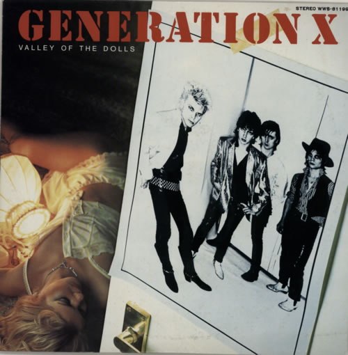 Generation X Valley Of The Dolls vinyl LP album (LP record) Japanese GEXLPVA586855