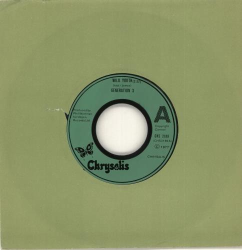 Generation X Wild Youth - Wide 7" vinyl single (7 inch record / 45) UK GEX07WI715117