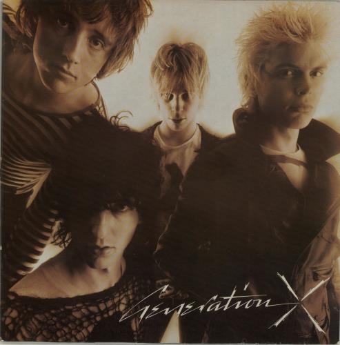 Generation X Generation X - Top Opening Sleeve vinyl LP album (LP record) UK GEXLPGE459911