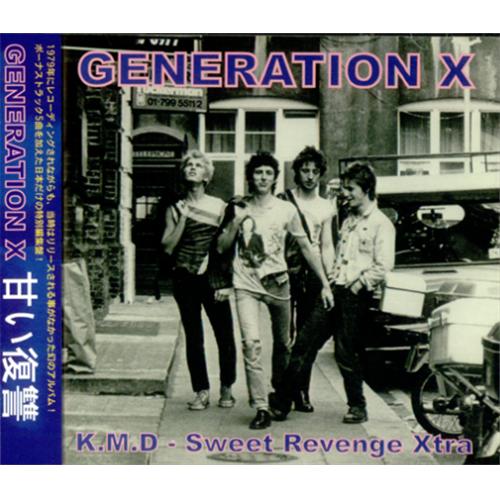 Generation X K.M.D. Sweet Revenge Xtra Japanese CD album (CDLP) (238586)
