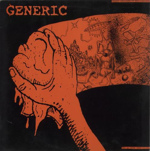 Generic Generic / Mortal Terror vinyl LP album (LP record) UK 8G7LPGE866415
