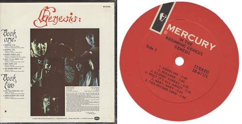 Genesis (USA) In The Beginning vinyl LP album (LP record) US GE2LPIN382145