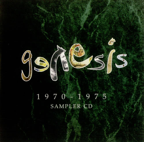 Genesis 1970-1975 Sampler CD CD album (CDLP) UK GENCDSA506496