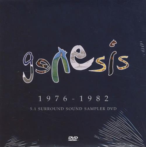Genesis 1976-1982 - 5.1 Surround Sound Sampler DVD DVD US GENDDSU431759