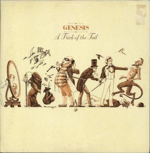 Genesis A Trick Of The Tail - G Sleeve vinyl LP album (LP record) Portuguese GENLPAT864543
