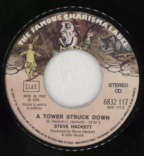 Genesis A Trick Of The Tail - Pirelli issue - EX 7" vinyl single (7 inch record / 45) Italian GEN07AT850168