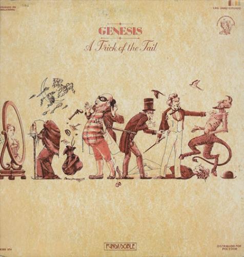 Genesis A Trick Of The Tail vinyl LP album (LP record) Mexican GENLPAT360071