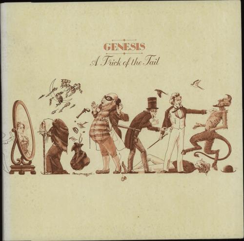 Genesis A Trick Of The Tail vinyl LP album (LP record) New Zealand GENLPAT671237