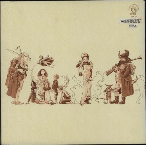 Genesis A Trick Of The Tail vinyl LP album (LP record) New Zealand GENLPAT671237