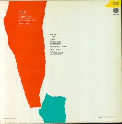 Genesis Abacab - Greek vinyl LP album (LP record) Greek GENLPAB838833