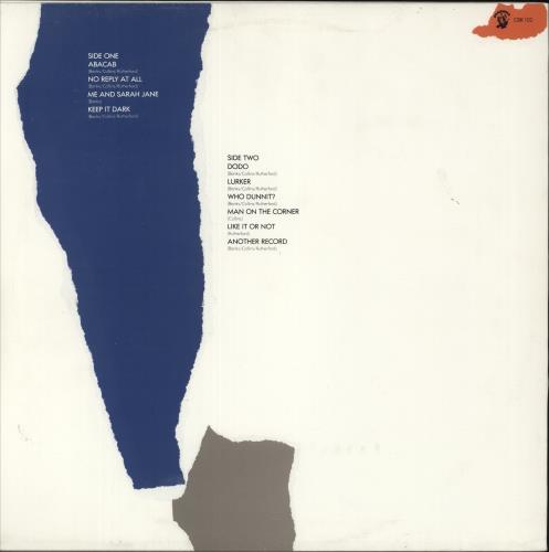 Genesis Abacab - R/B/G/Y Sleeve vinyl LP album (LP record) UK GENLPAB380201