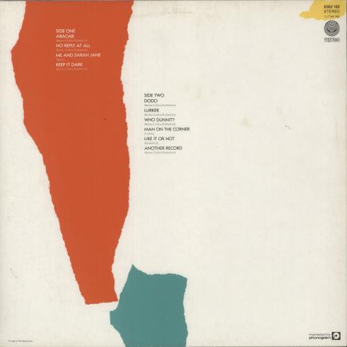 Genesis Abacab - Y/R/B/G Sleeve vinyl LP album (LP record) Dutch GENLPAB865770