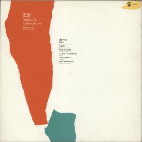 Genesis Abacab - Y/R/G/G Sleeve vinyl LP album (LP record) UK GENLPAB401762