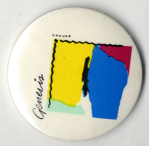 Genesis Abacab badge UK GENBGAB557753