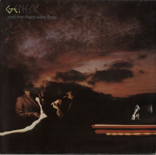 Genesis And Then There Were Three + Insert vinyl LP album (LP record) German GENLPAN599874