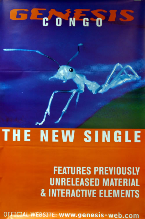 Genesis Congo poster UK GENPOCO100489