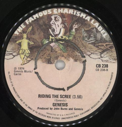 Genesis Counting Out Time 7" vinyl single (7 inch record / 45) UK GEN07CO118604