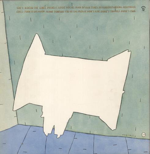 Genesis Duke - Stickered Sleeve vinyl LP album (LP record) UK GENLPDU249606