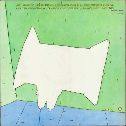 Genesis Duke vinyl LP album (LP record) German GENLPDU796280