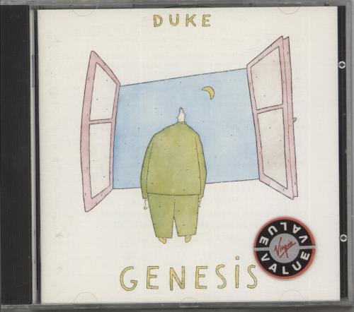 Genesis Duke CD album (CDLP) Dutch GENCDDU801227