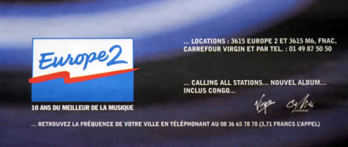 Genesis En Concert poster French GENPOEN202526