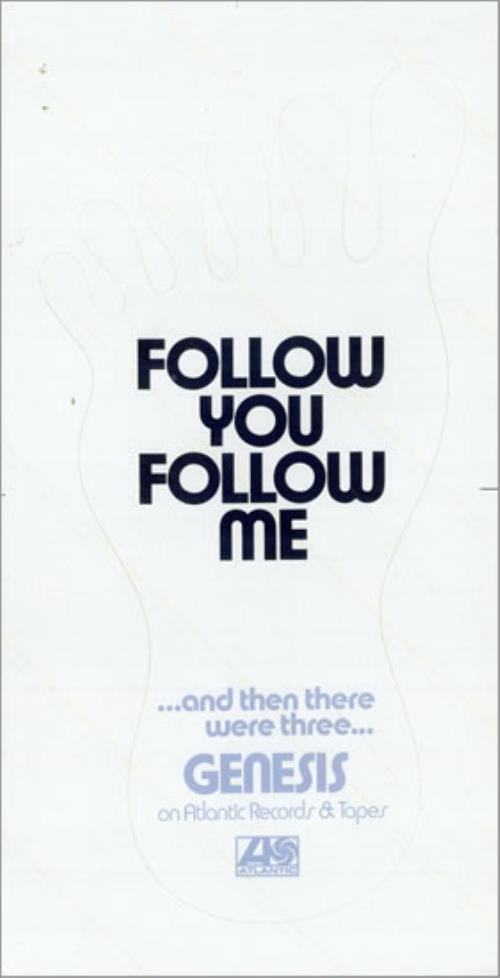Genesis Follow You Follow Me memorabilia US GENMMFO476147