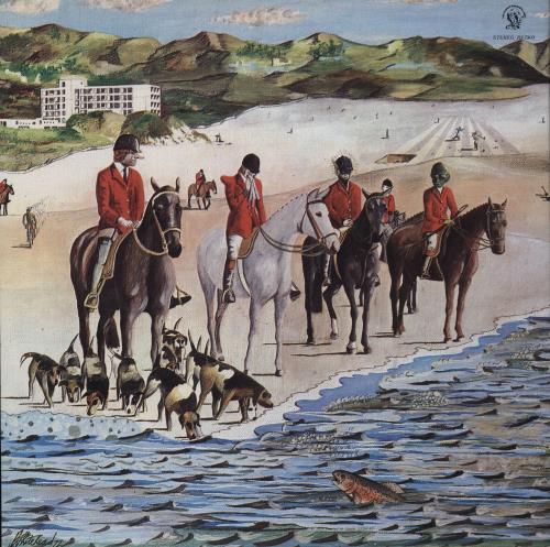 Genesis Foxtrot + obi vinyl LP album (LP record) Japanese GENLPFO775172