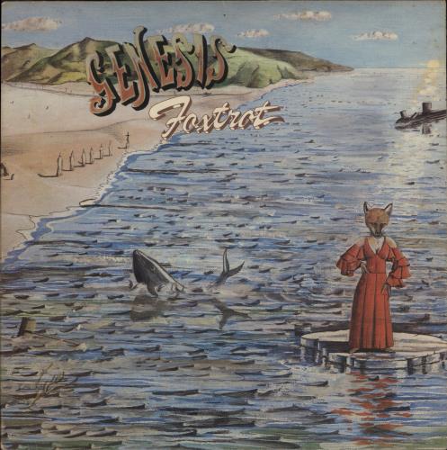 Genesis Foxtrot - 1st - VG - WOL vinyl LP album (LP record) UK GENLPFO872181