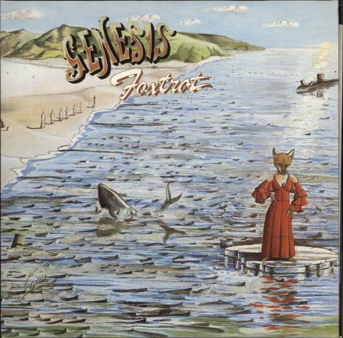 Genesis Foxtrot - 4th + Insert vinyl LP album (LP record) UK GENLPFO706918