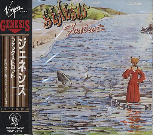 Genesis Foxtrot CD album (CDLP) Japanese GENCDFO389115