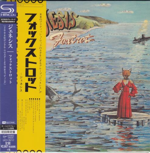Genesis Foxtrot SHM CD Japanese GENHMFO652210
