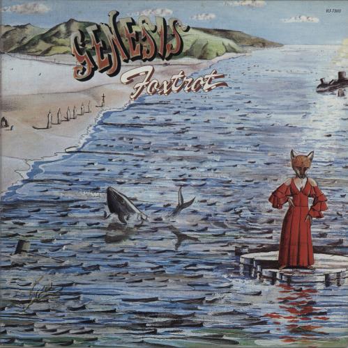 Genesis Foxtrot vinyl LP album (LP record) Japanese GENLPFO668084