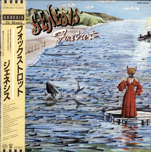 Genesis Foxtrot vinyl LP album (LP record) Japanese GENLPFO690518