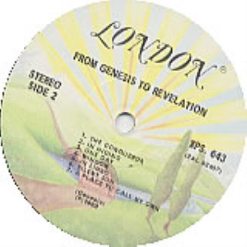 Genesis From Genesis To Revelation vinyl LP album (LP record) Canadian GENLPFR234918