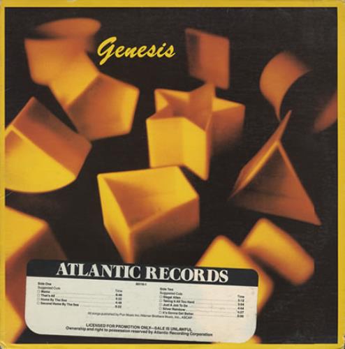 Genesis Genesis - Banded Sleeve vinyl LP album (LP record) US GENLPGE71342