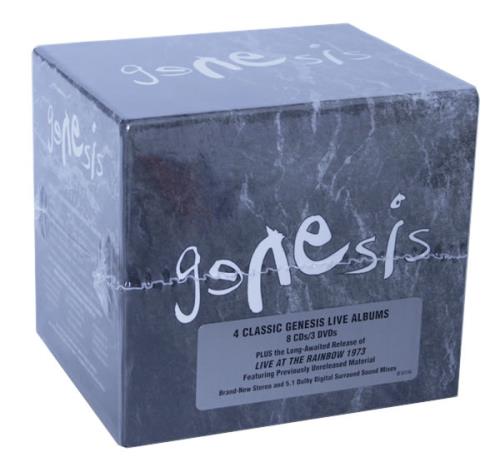 Genesis Genesis Live 1973 - 2007 CD Album Box Set US GENDXGE514612
