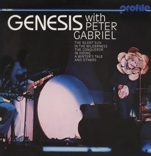 Genesis Genesis With Peter Gabriel - Shrink vinyl LP album (LP record) German GENLPGE278891