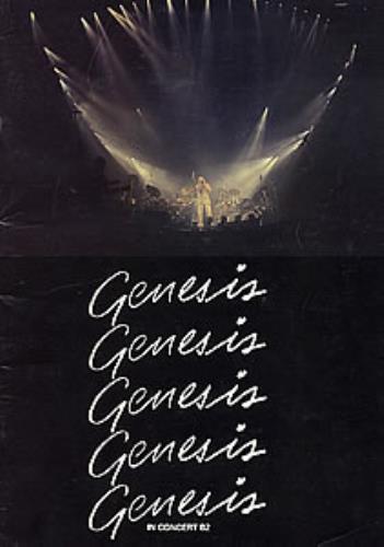 Genesis In Concert 1982 tour programme UK GENTRIN119619