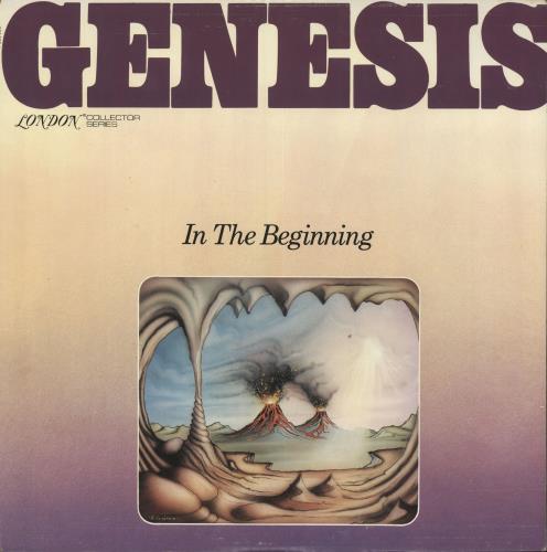 Genesis In The Beginning vinyl LP album (LP record) US GENLPIN733297