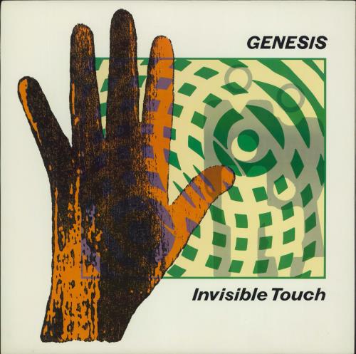 Genesis Invisible Touch vinyl LP album (LP record) US GENLPIN470269