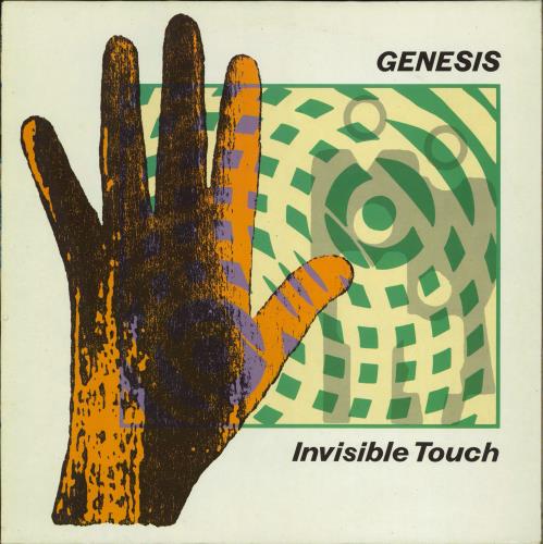 Genesis Invisible Touch vinyl LP album (LP record) Spanish GENLPIN772156