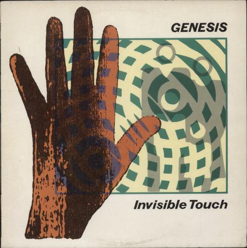 Genesis Invisible Touch vinyl LP album (LP record) Portuguese GENLPIN878666